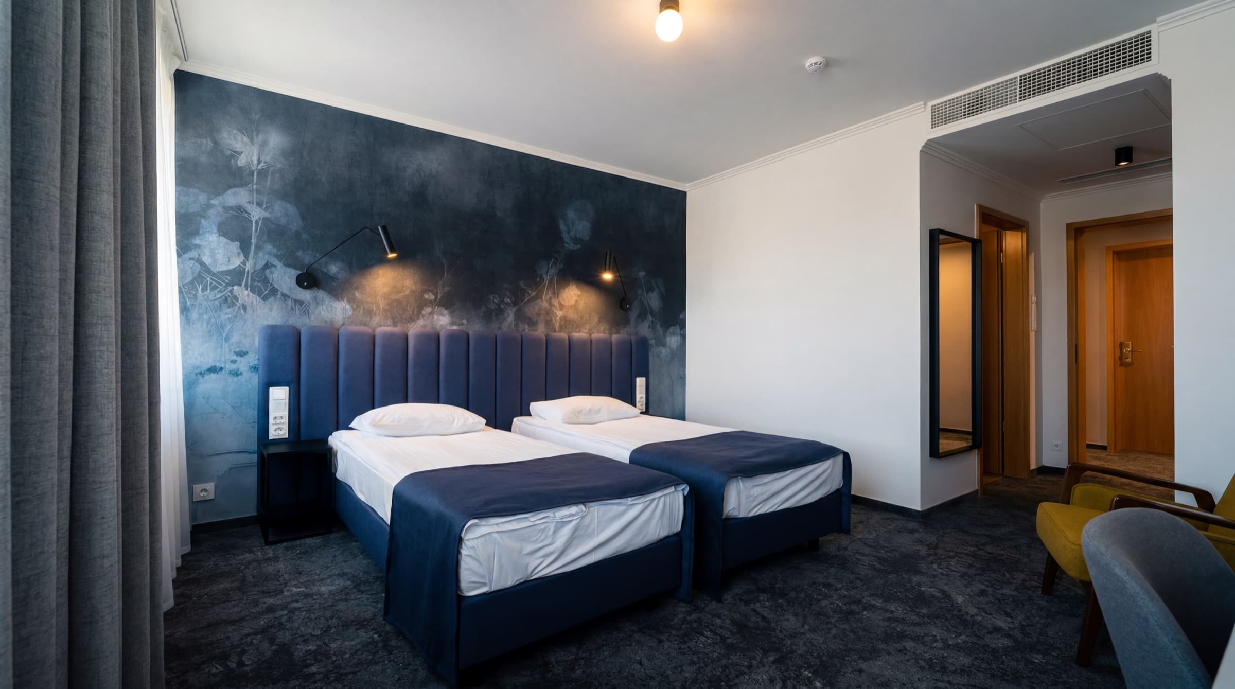 A room interior at Hotel Szydłowski